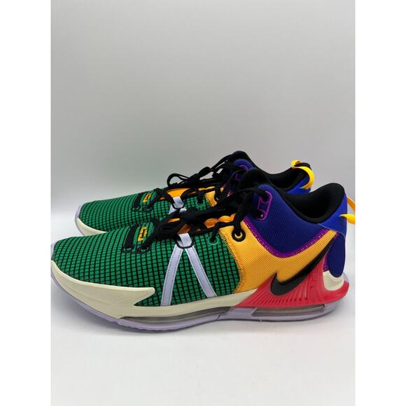Nike LeBron Witness 7 DM1123-501 Multicolor Basketball Shoes Men's Size 17 - Picture 2 of 12